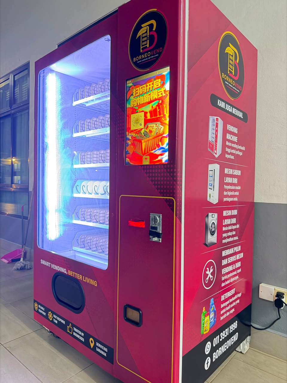 BorneoVend vending machine